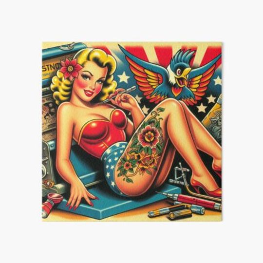 Discover Old School Tattoo Girl