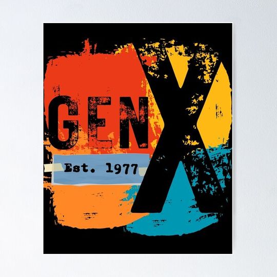Discover Gen X Est. 1977 BLK