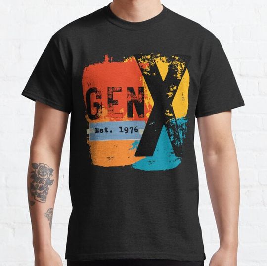 Discover Gen X Est. 1976 BLK