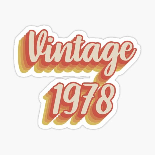 Discover Vintage 1978
