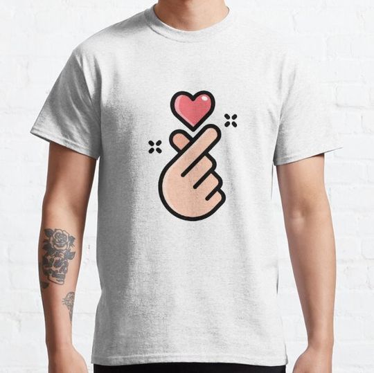 Discover Playful K-Pop Fans Community Badge Logo T-Shirt design by hexagon-x