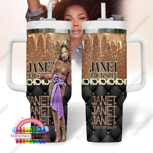 Discover Janet Jackson Tumbler Cup, Janet Jackson 2024 Tour Tumbler 40oz