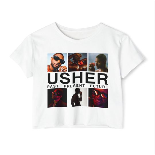 Discover Usher World Tour Crop Top - Stylish Design