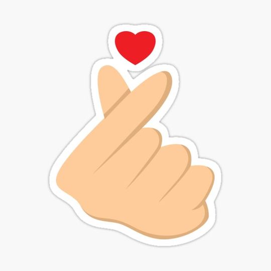 Discover Korean finger heart