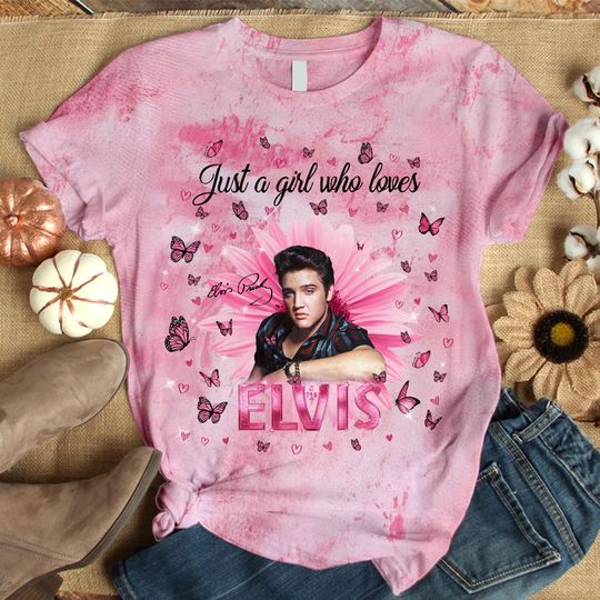 Discover Elvis Presley Tie Dye T-Shirt - Unique Merchandise