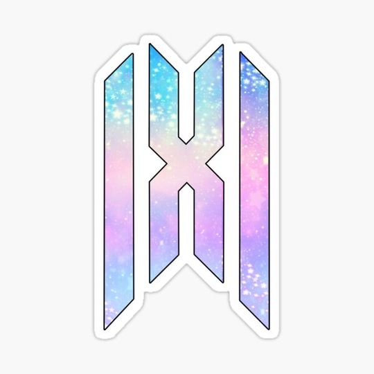 Discover Monsta X Logo (Pastel Galaxy)