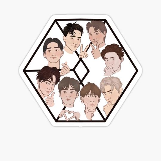 Discover Exo kpop logo design