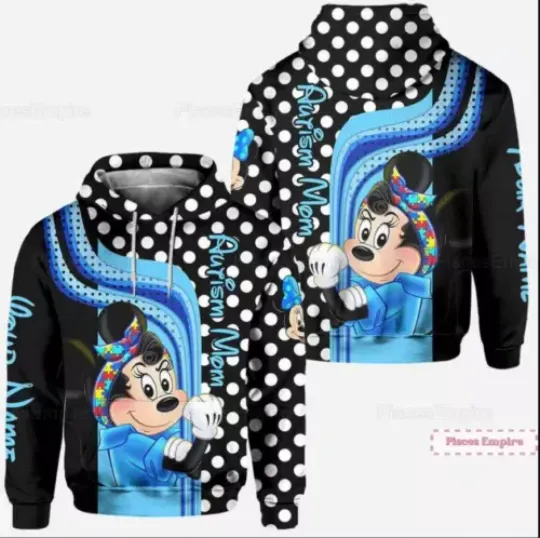 Discover Mouse Girl 3D HOODIE Halloween Gift