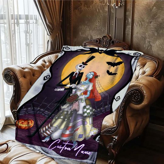 Discover Custom Corpse Bride Fleece Blanket