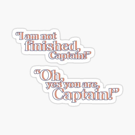 Discover The Sound of Music Captain Quote