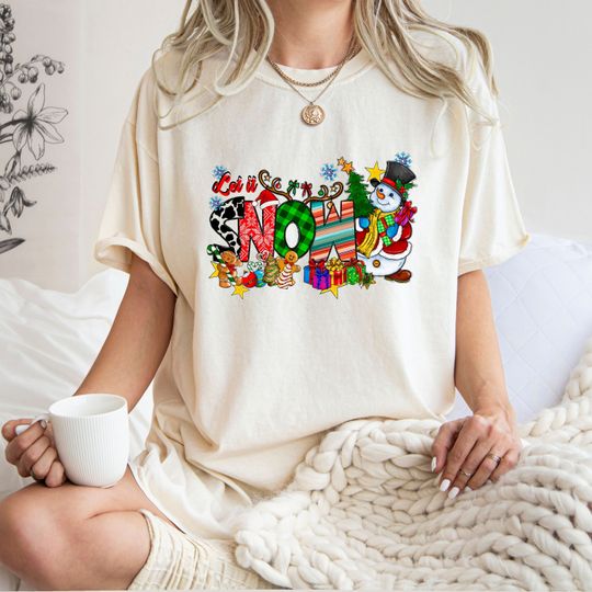 Discover Let It Snow Christmas Shirt, Cute Christmas Shirt