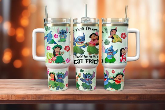 Discover Cartoon 40oz Tumbler , Cartoon Characters 2 pieces 40 oz Tumbler