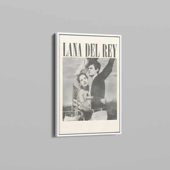 Discover Lana Del Rey Poster,Lana Del Rey Vintage Wall Art,Mnimalist poster