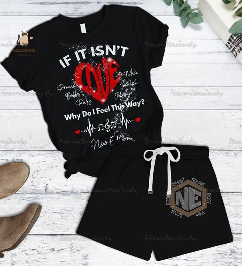 Discover New Edition Pajamas Set - NE Band Holiday Special