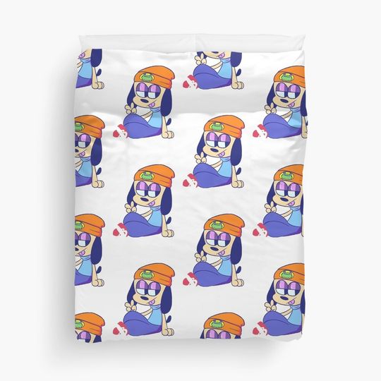 Discover Parappa The Rapper Rap Duvet Cover