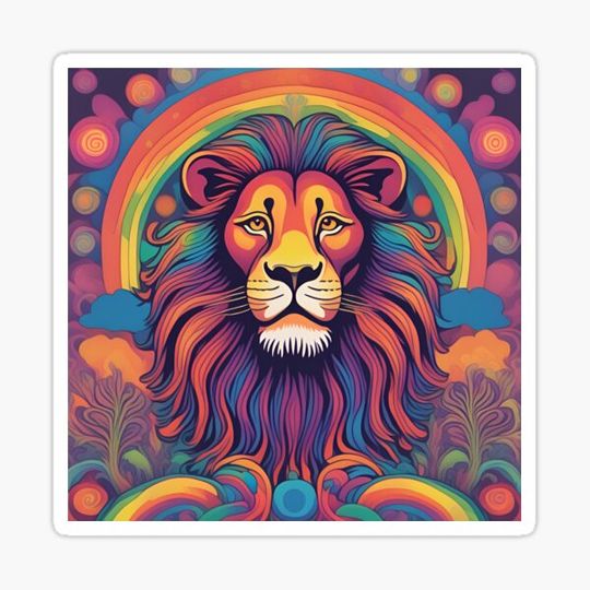 Discover drawing lion colors