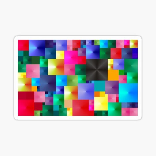 Discover RAINBOW SQUARES