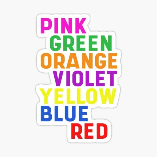 Discover Sticker diversity of colors