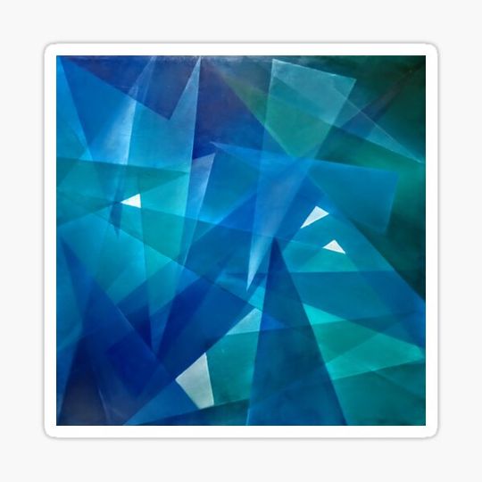Discover blue triangles