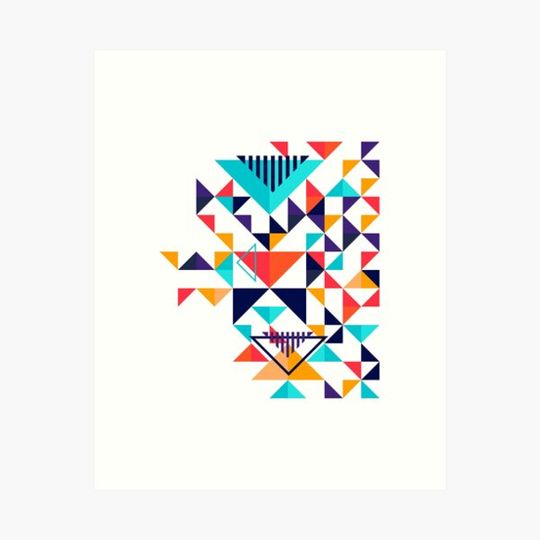 Discover Triangle Abstract #1