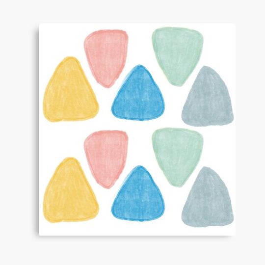 Discover watercolor triangles