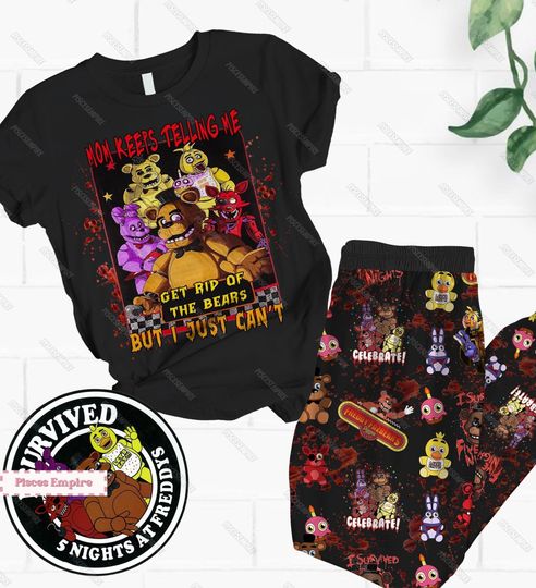 Discover Freddy Bear Pajama Set - Five Nights at Freddy's