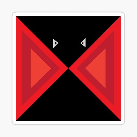 Discover Black and red colored triangles