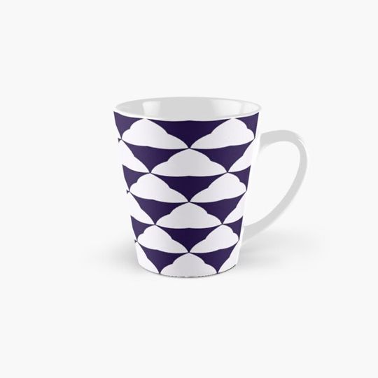 Discover Navy and White Triangles