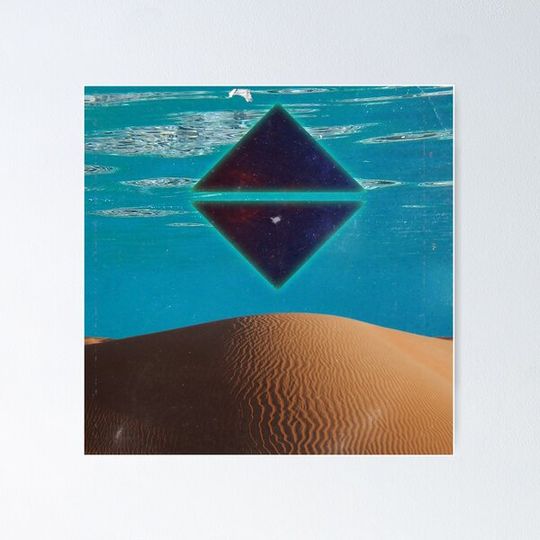 Discover Abstract Glowing Triangles
