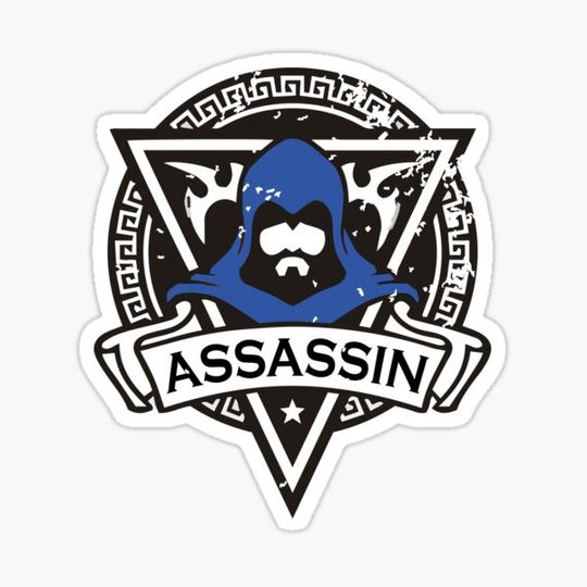 Discover Assassin Silhouette - Blue Hood