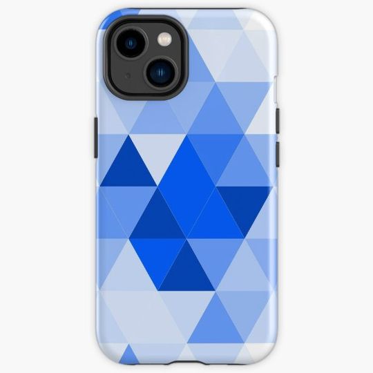 Discover Misty blue triangles
