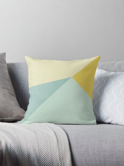 Discover Geometry in teal and yellow