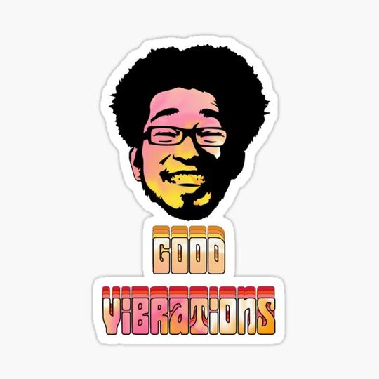 Punpun Afro God Good Vibrations - Orange