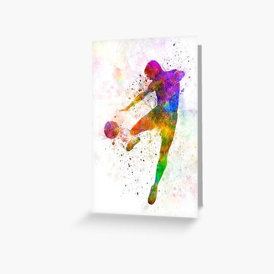 Discover man soccer football player flying kicking