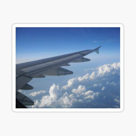 Discover Travel Airplane Wing