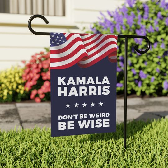Discover Kamala Harris Vote Garden Flag