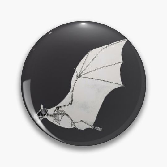 Discover Bat Skeleton: Horror Halloween Watercolor Anatomy