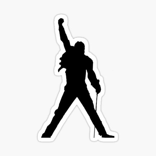Discover Freddy Mercury Silhouette