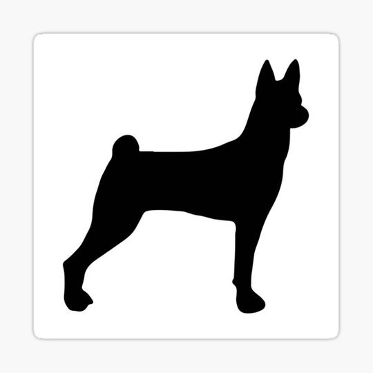 Discover Basenji Dog Silhouette