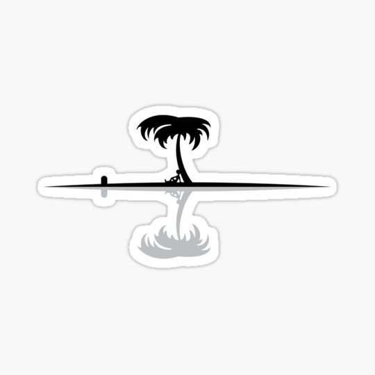 Discover Reflective Palm Tree