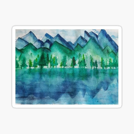 Discover Reflections of me  watercolour