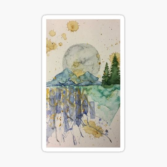 Discover Watercolor Forest Nights