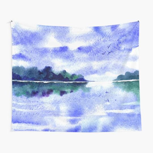 Discover Watercolor Water Reflections