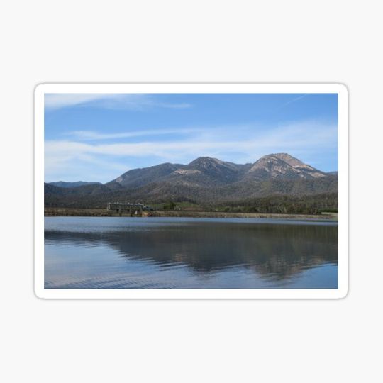 Discover mountain reflection