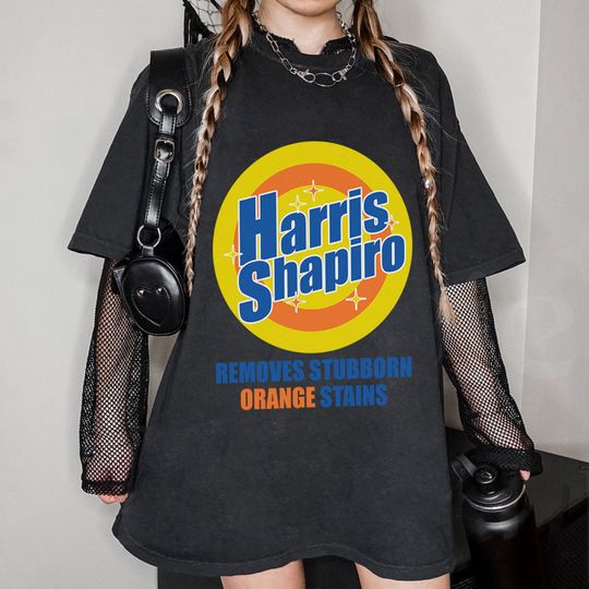 Discover Harris Shapiro Shirt Vote President Kamala Harris 2024 Shirt Funny Election Tshirt
