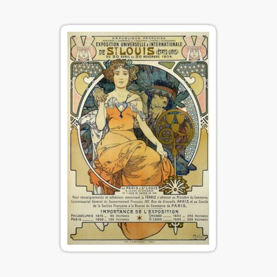 Discover Vintage exhibition poster advertisement