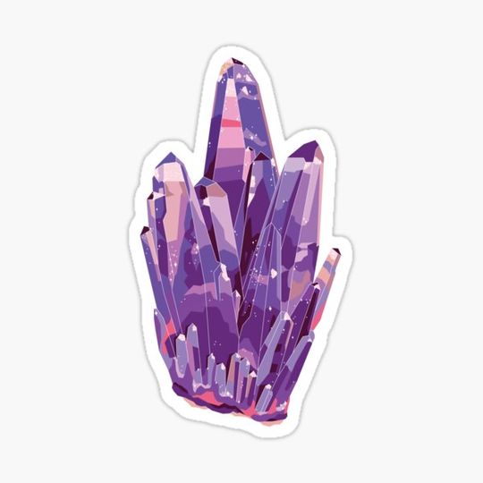 Discover Purple and Pink Crystal Gemstone