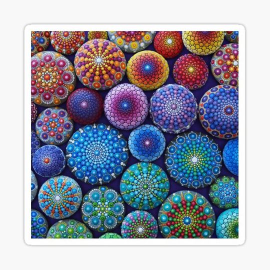 Discover Rainbow Mandala Stone Collection