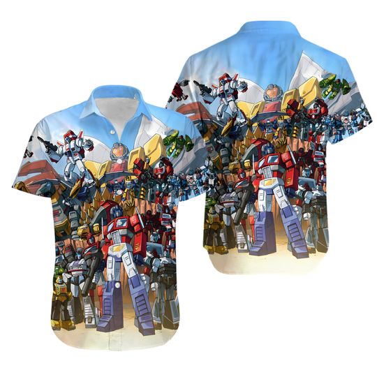 Discover Super classic Transformers Unisex Hawaiian Shirt