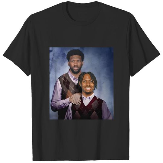 Discover Joel Embiid Tyrese Maxey Basketball Shirt, Philly Step Bros Funny